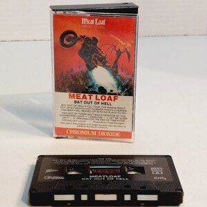 Meat Loaf ~ Bat Out Of Hell (cassette tape, 1977) tested and works
